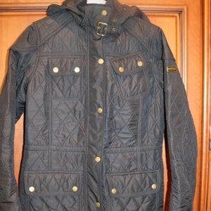 Barbour International coat size US 6